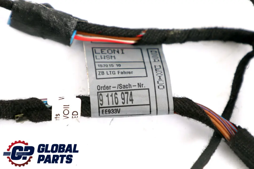 BMW E70 E71 Lewa Wiązka Kable Drzwi Lewy Przód - SKU 6977058 - Numer Części 6977058
