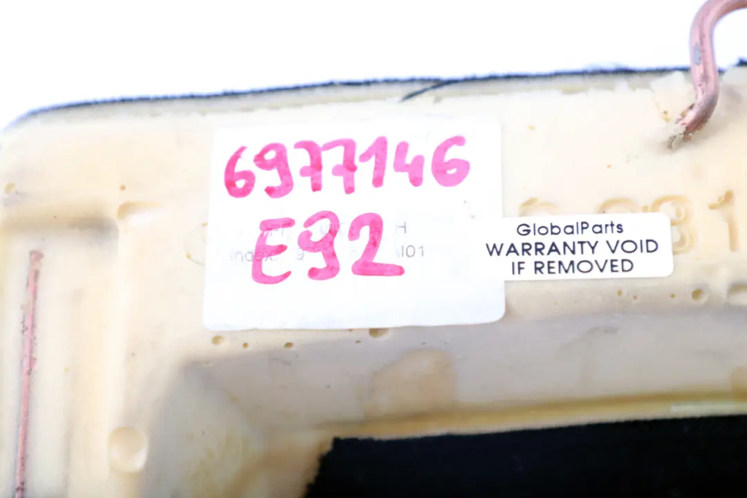 BMW E92 Acolchado inferior asiento trasero cubierta negra - SKU 6977146 - Número de pieza 6977146