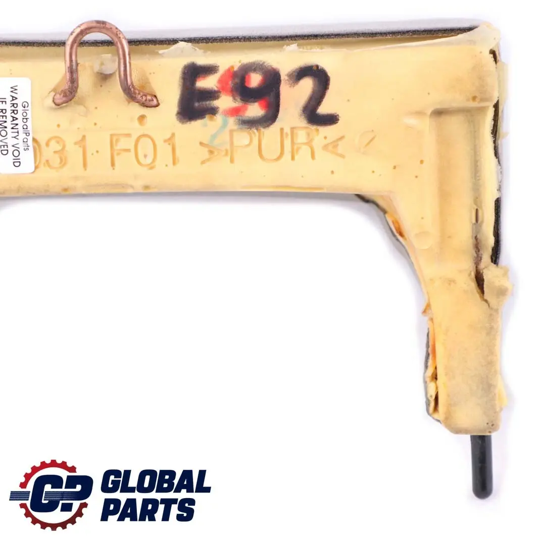 Interior Rear Seat Lower Padding Trim Cover Jade Grey Leather to BMW E92 with Part number 6977158 BMW E92 Interior Rear Seat Lower Padding Trim Cover Jade Grey Leather - SKU 6977158 - Part number 6977158