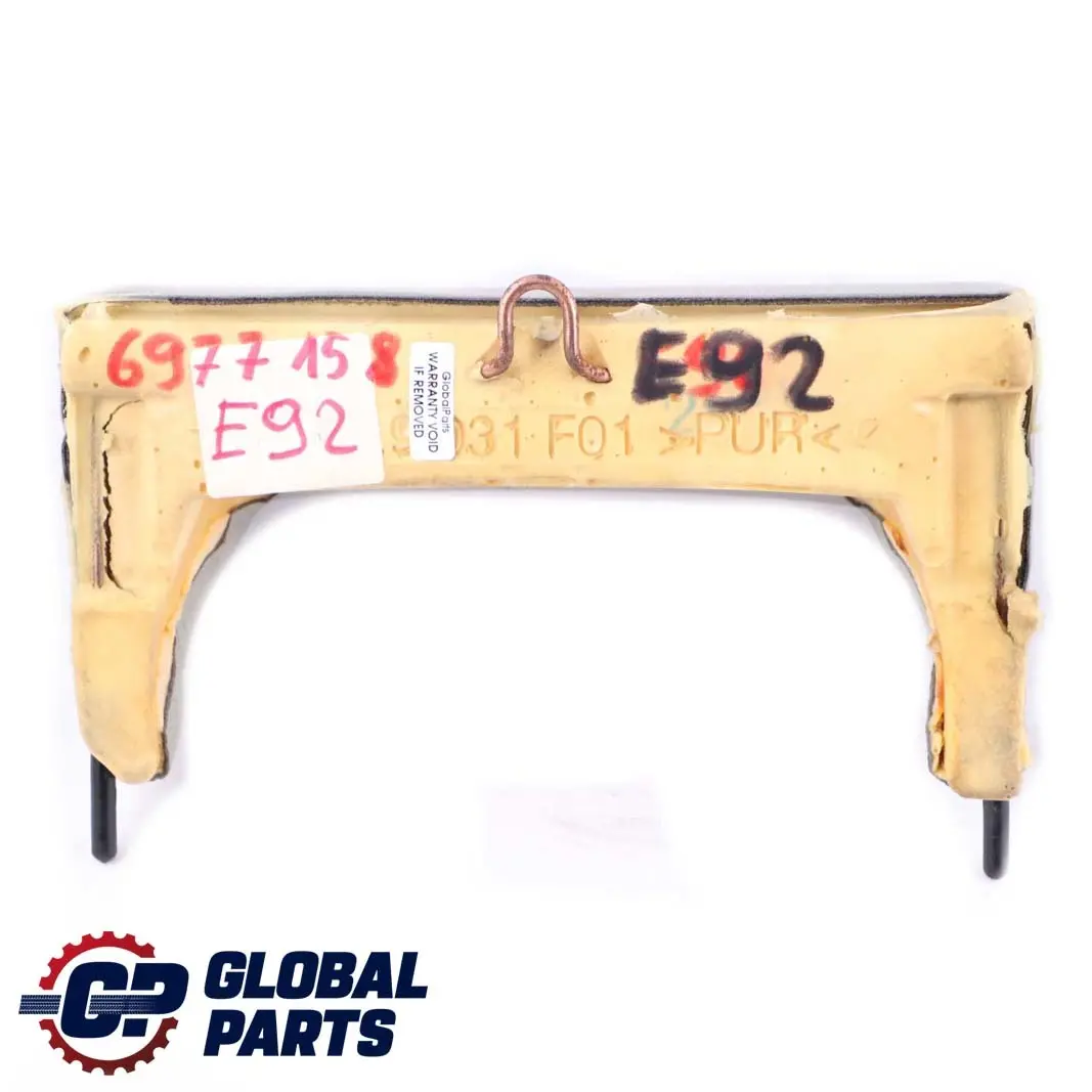 Innenraum Rücksitz Untere Polsterung Trim Abdeckung Jade grau Leder für BMW E92 mit Teilenummer 6977158 BMW E92 Innenraum Rücksitz Untere Polsterung Trim Abdeckung Jade grau Leder - SKU 6977158 - Teilenummer 6977158