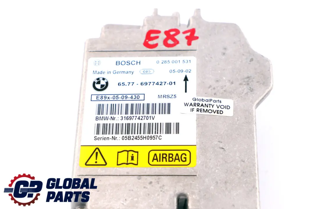 BMW E87 E90 E91 Mini Cooper R50 R52 R53 Air Module Control Unit ECU - SKU 6977427 - Part number 6977427