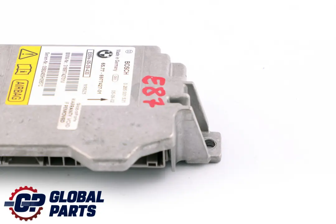 BMW 1 3 X1 er E81 E87 Sicherheitsinformationsmodul ECU ohne Unfall Daten - SKU 6977427 - Teilenummer 6977427
