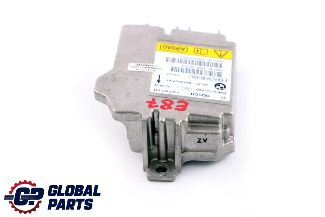 BMW 1 3 X1 er E81 E87 Sicherheitsinformationsmodul ECU ohne Unfall Daten - SKU 6977427 - Teilenummer 6977427