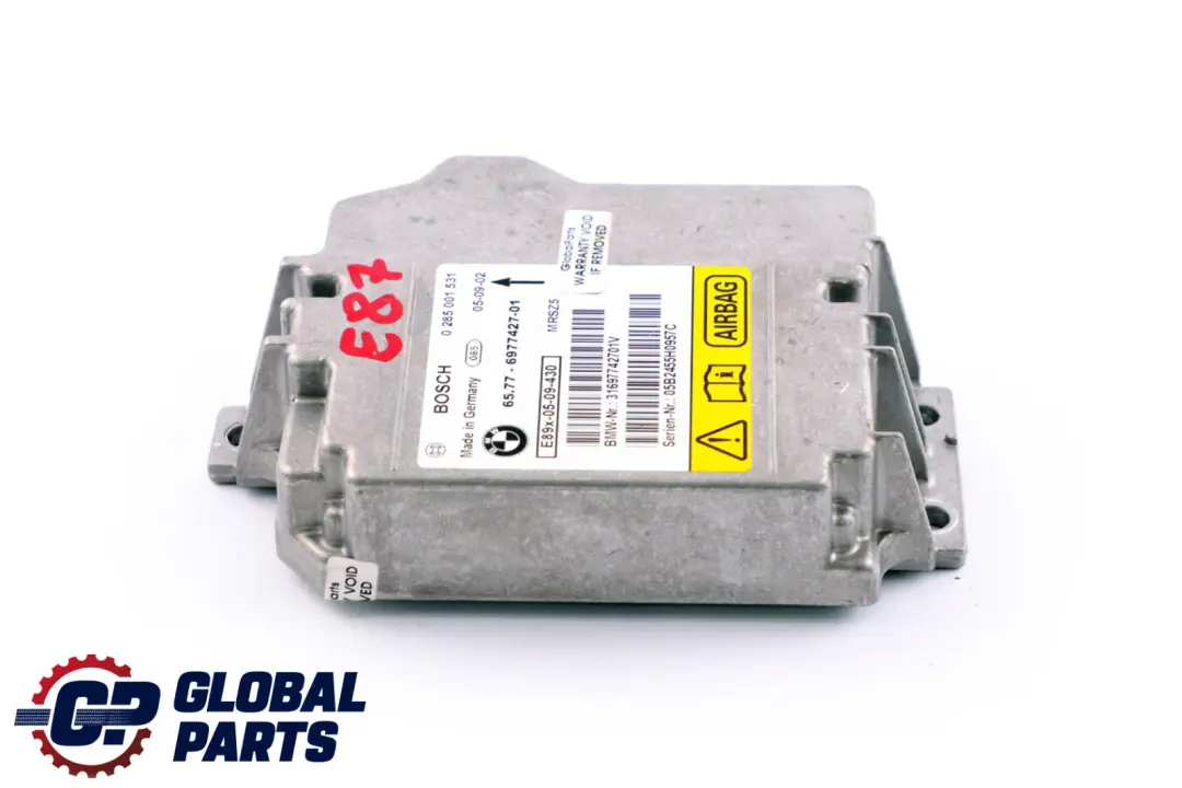 BMW 1 3 X1 er E81 E87 Sicherheitsinformationsmodul ECU ohne Unfall Daten - SKU 6977427 - Teilenummer 6977427