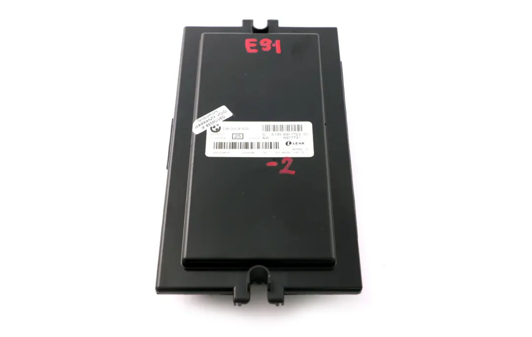 Módulo luces ECU LCM Módulo Pies PL2FRMFA para BMW E91 con número de pieza 6977723 BMW E91 Módulo luces ECU LCM Módulo Pies PL2FRMFA - SKU 6977723-2 - Número de pieza 6977723