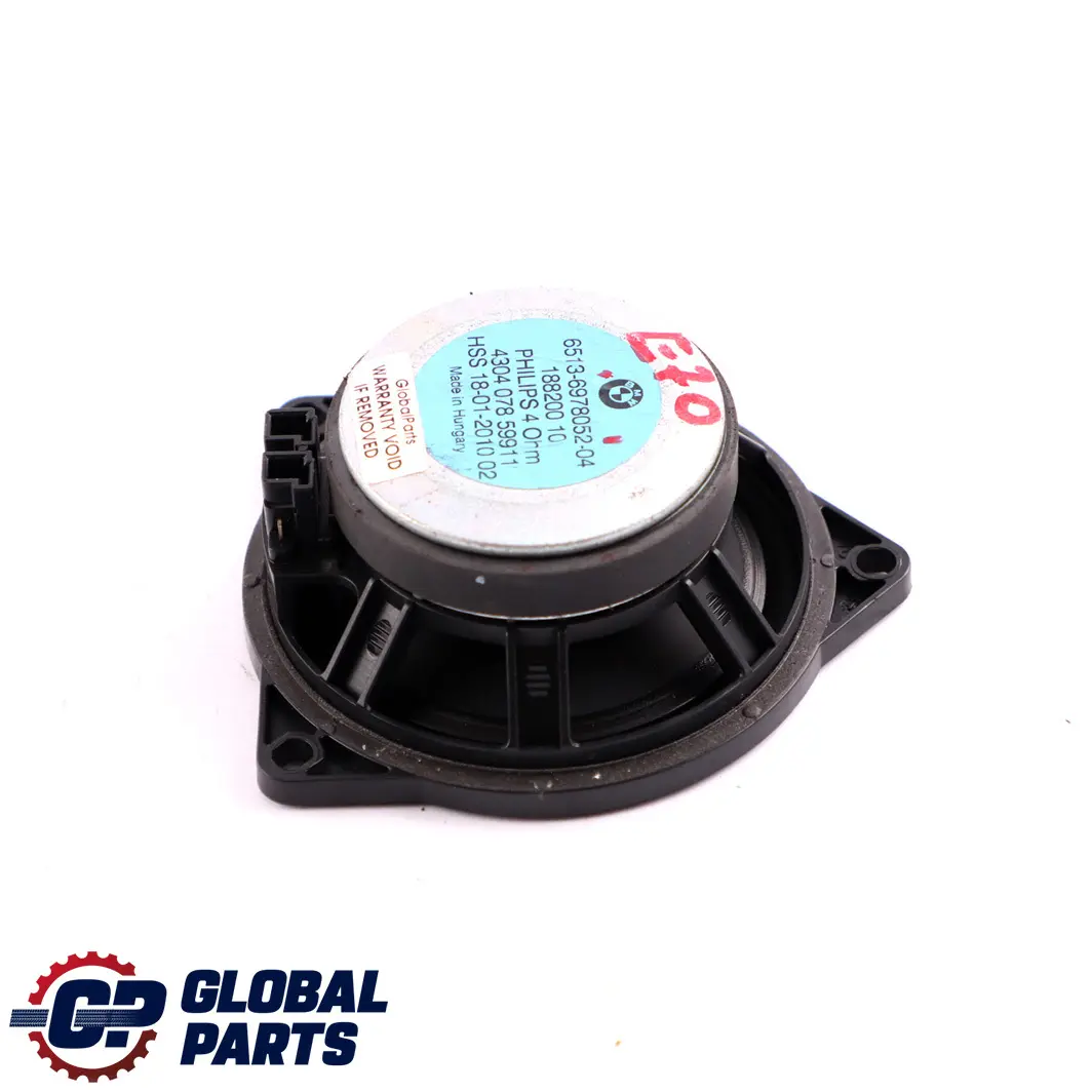 Dashboard Dash Speaker Loudspeaker Stereo to BMW X5 X6 Series E70 E71 with Part number 6978052 BMW X5 X6 Series E70 E71 Dashboard Dash Speaker Loudspeaker Stereo - SKU 6978052 - Part number 6978052