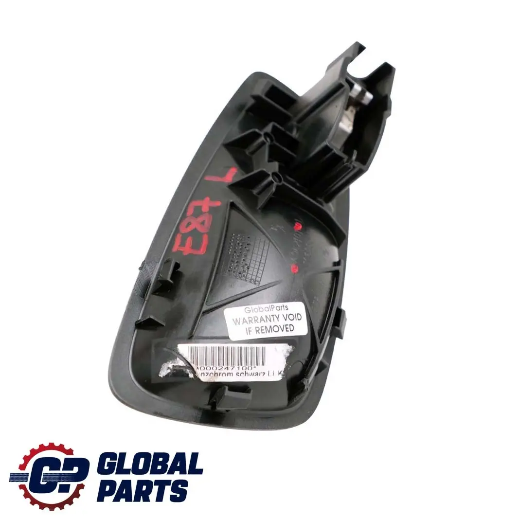 Interior Door Handle Inner Front Left N/S 6962101 to BMW 1 Series E81 E87 LCI with Part number 6978137 BMW 1 Series E81 E87 LCI Interior Door Handle Inner Front Left N/S 6962101 - SKU 6978137 - Part number 6978137