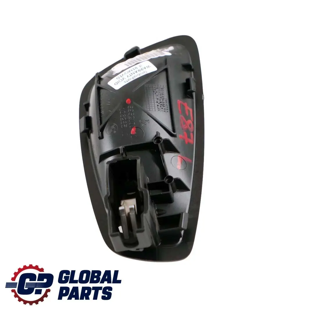 Interior manija De La puerta interior delantera izquierda 6962101 para BMW E87 LCI con número de pieza 6978137 BMW E87 LCI Interior manija De La puerta interior delantera izquierda 6962101 - SKU 6978137 - Número de pieza 6978137