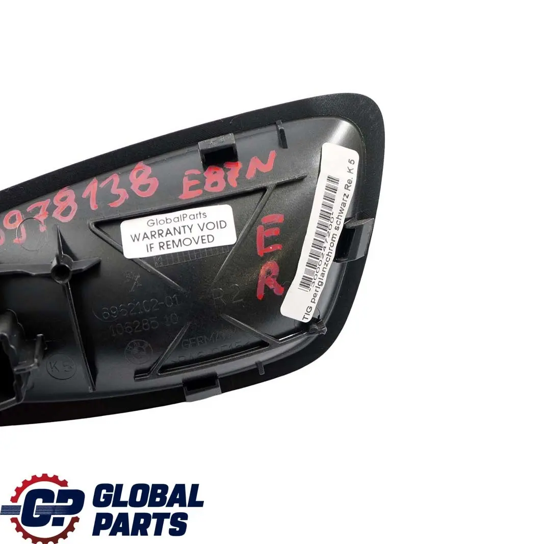 BMW E81 E87 LCI Maniglia Interna Porta Anteriore Destra - SKU 6978138 - Numero di parte 6978138