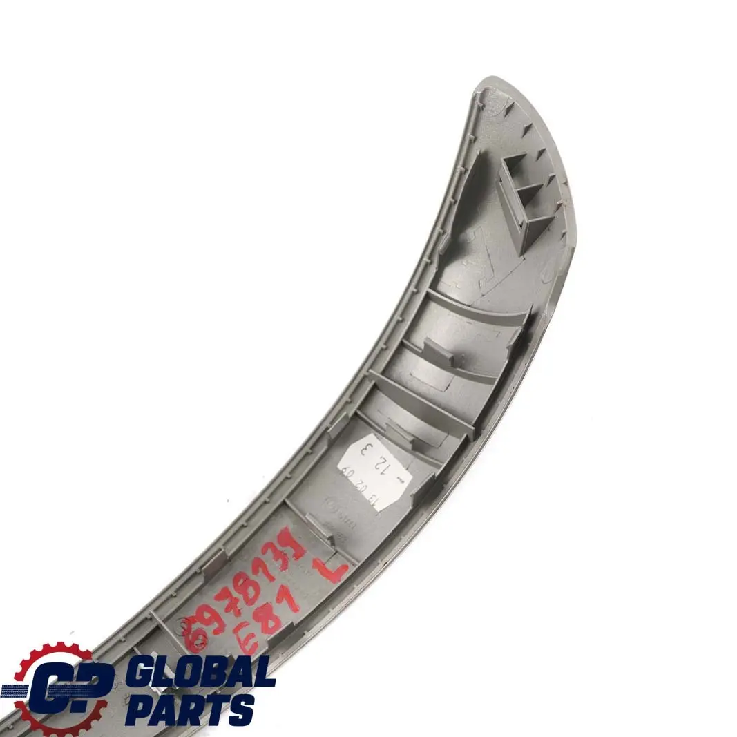 BMW E81 E82 E87 LCI Apertura Maniglia Porta Interna SX Cashmere Argento - SKU 6978139 - Numero di parte 6978139