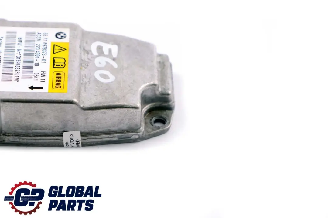 ECU Control Unit Module Air Bag to BMW 5 6 Z4 Series E60 E61 E63 E85 E86 with Part number 6978373 BMW 5 6 Z4 Series E60 E61 E63 E85 E86 ECU Control Unit Module Air Bag - SKU 6978373 - Part number 6978373