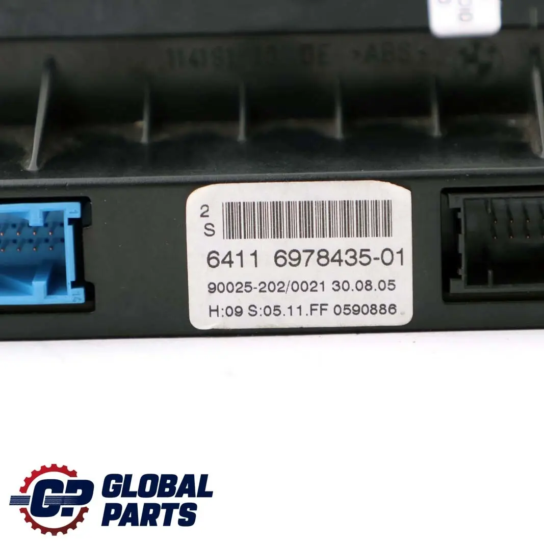 Bedienteil Klimaautomatik High Klimaanlage für BMW 5 6 er E60 E61 E63 mit Teilenummer 6978435 BMW 5 6 er E60 E61 E63 Bedienteil Klimaautomatik High Klimaanlage - SKU 6978435 - Teilenummer 6978435