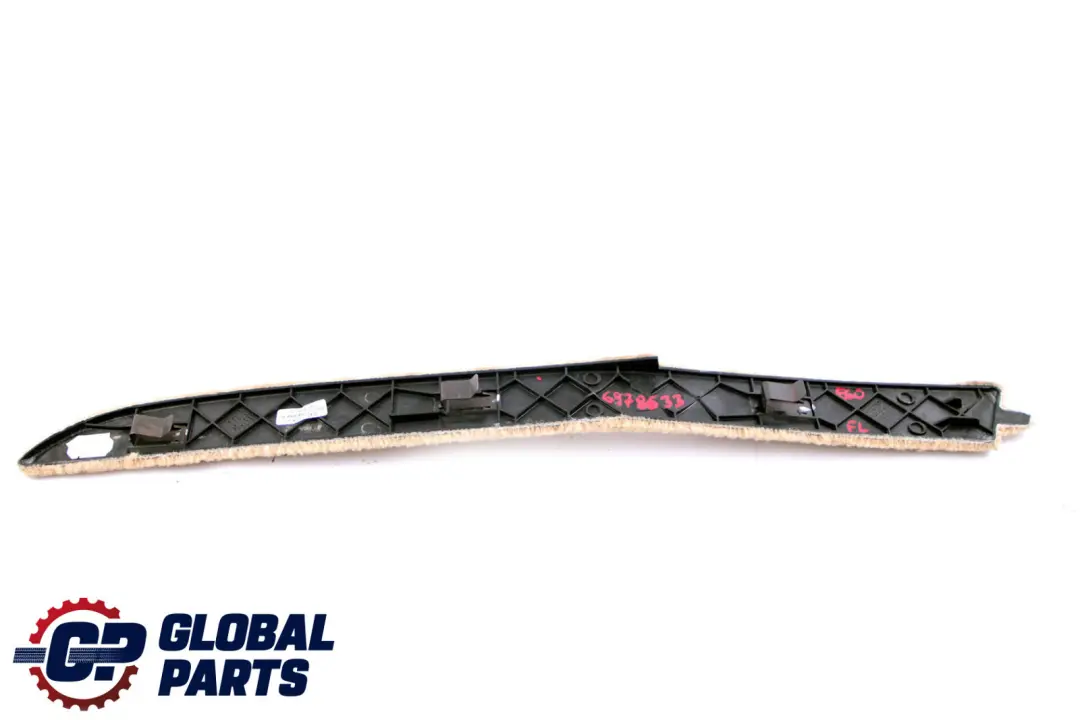 BMW E60 E61 LCI Verkleidung Mittel Konsole Vorn Links Beige 7059951 - SKU 6978633 - Teilenummer 6978633