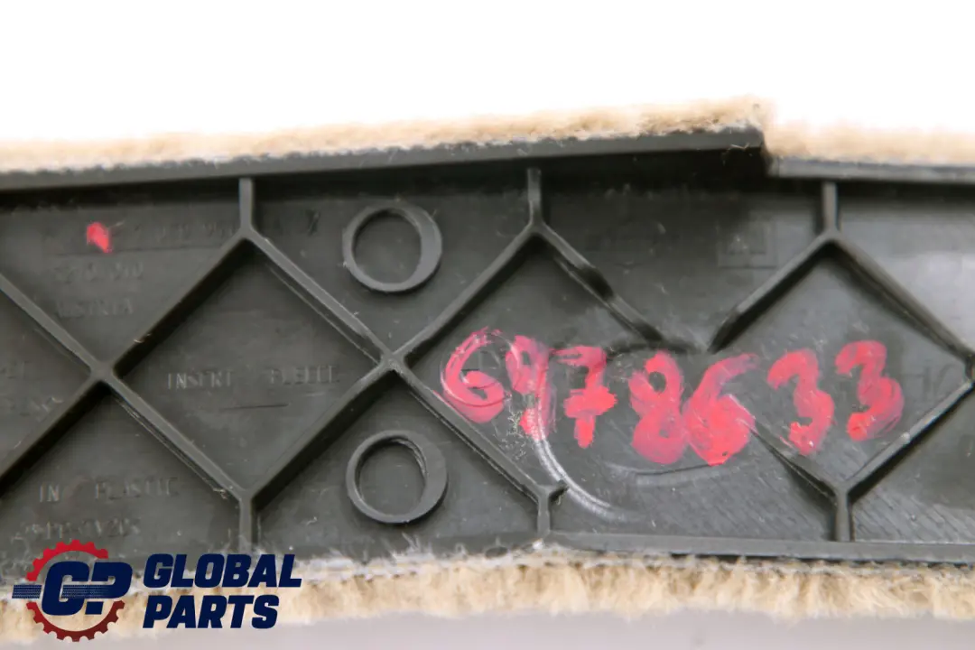 BMW E60 E61 LCI Front Centre Console Trim Panel Beige Left N/S 7059951 - SKU 6978633 - Part number 6978633