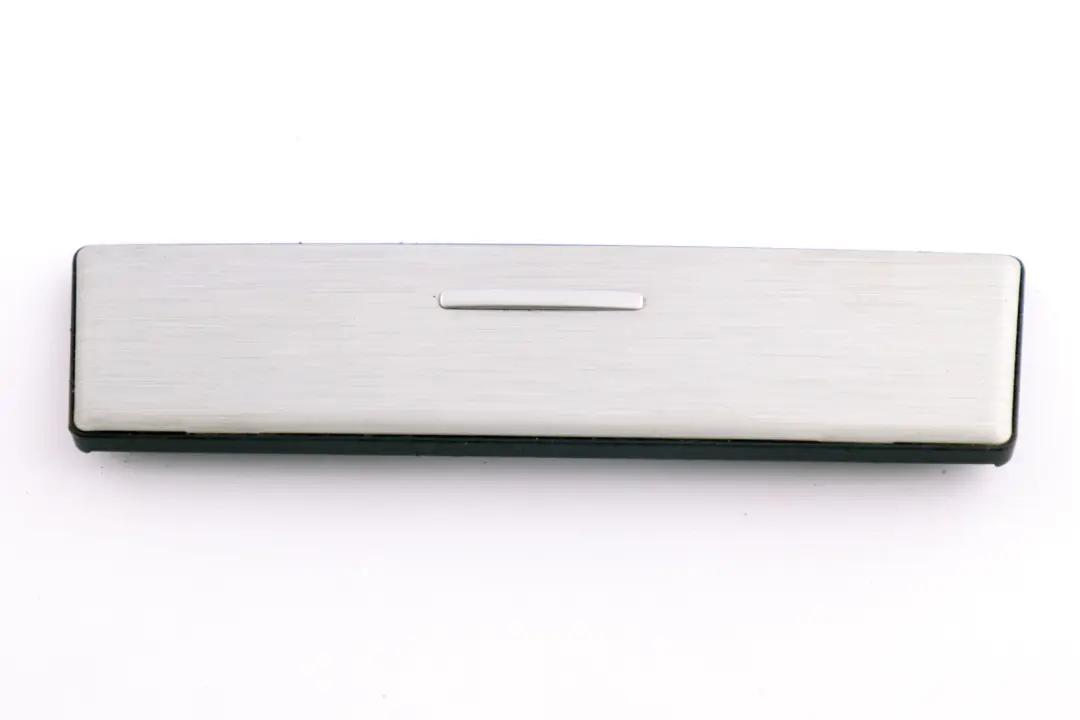 Ashtray Cover Trim Decor Front Alu Feinschliff to BMW 5 Series E60 E61 LCI with Part number 9156030 BMW 5 Series E60 E61 LCI Ashtray Cover Trim Decor Front Alu Feinschliff - SKU 6978693 - Part number 9156030