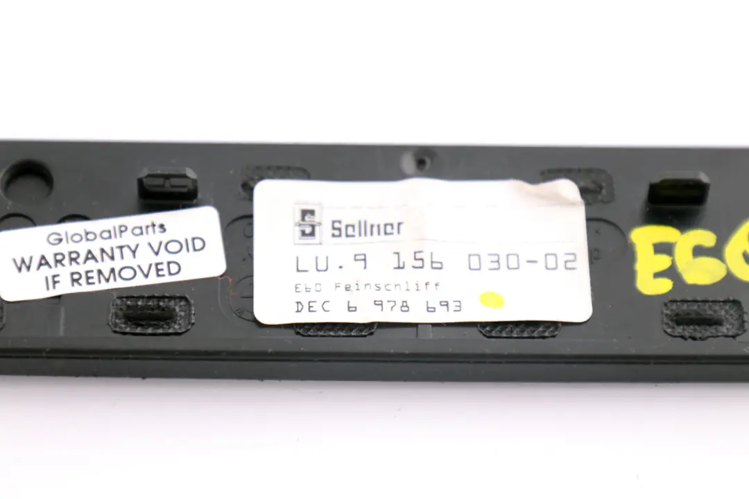 Blende Ascher Alu Feinschl für BMW 5 er E60 E61 LCI mit Teilenummer 9156030 BMW 5 er E60 E61 LCI Blende Ascher Alu Feinschl - SKU 6978693 - Teilenummer 9156030