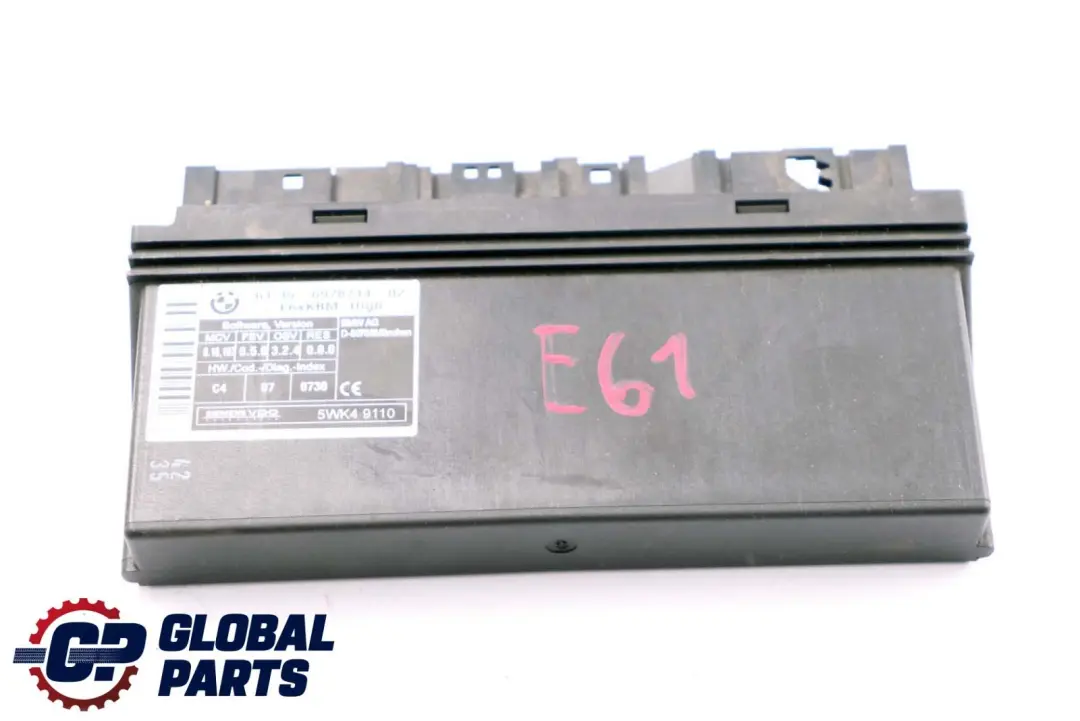 Karosseriesteuermodul ECU Einheit KBM High für BMW E61 mit Teilenummer 6978714 BMW E61 Karosseriesteuermodul ECU Einheit KBM High - SKU 6978714 - Teilenummer 6978714