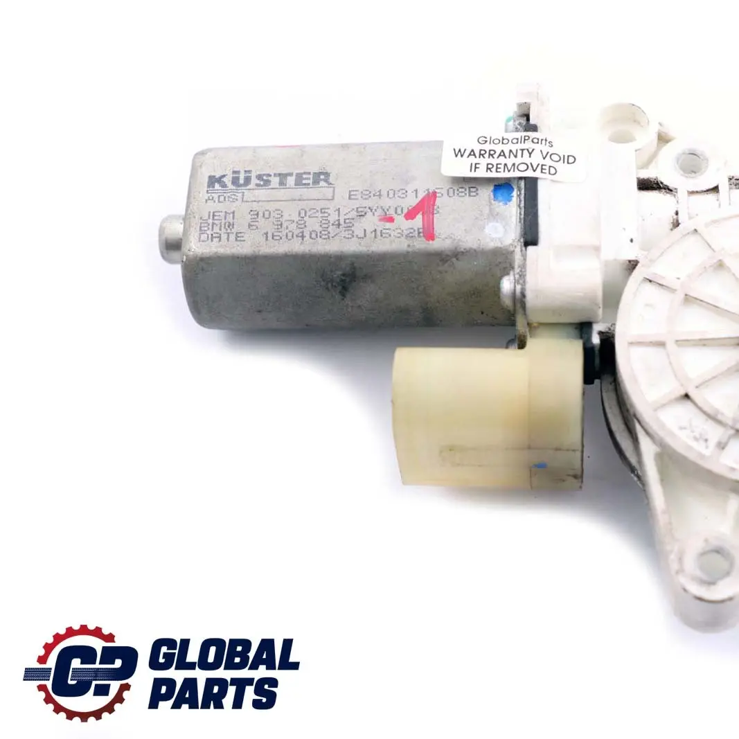 Window Lifter Drive Unit Front Left Door N/S to BMW E81 E82 E88 with Part number 6978845 BMW E81 E82 E88 Window Lifter Drive Unit Front Left Door N/S - SKU 6978845-1 - Part number 6978845
