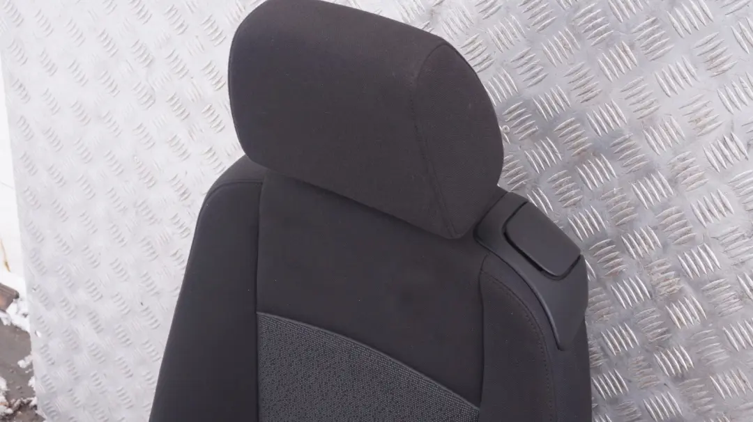 BMW 3 Series E92 Coupe Cloth Fabric Black Anthracite Front Left N/S Seat - SKU 6979109 - Part number 6979109