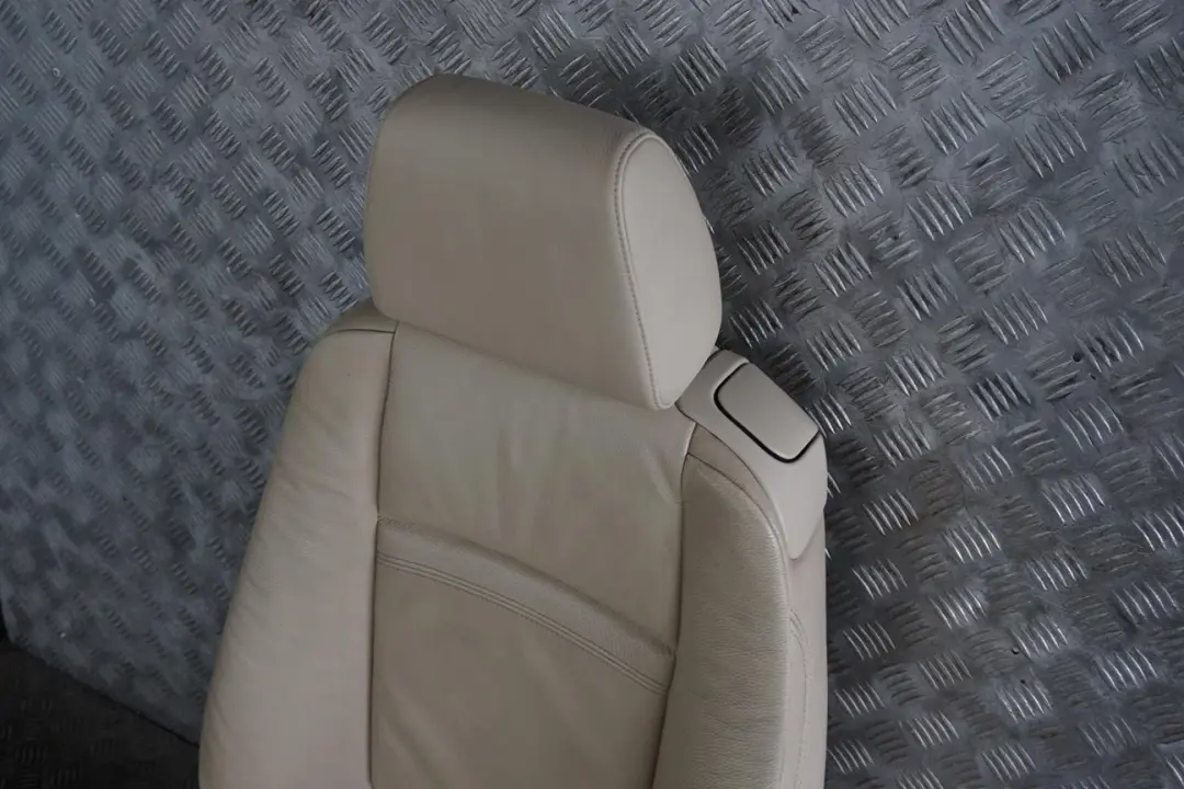 BMW 3 Series E92 Leather Creambeige Cream Beige Front Left N/S Seat Electric - SKU 6979286-1 - Part number 6979286