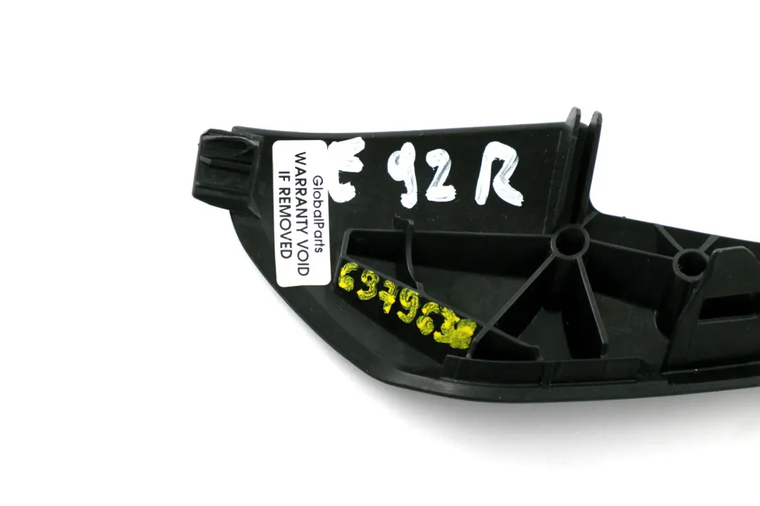 BMW 1 3 Series E81 E82 E92 LCI Cover Belt Catch Right O/S Black 7118526 - SKU 6979638 - Part number 6979638