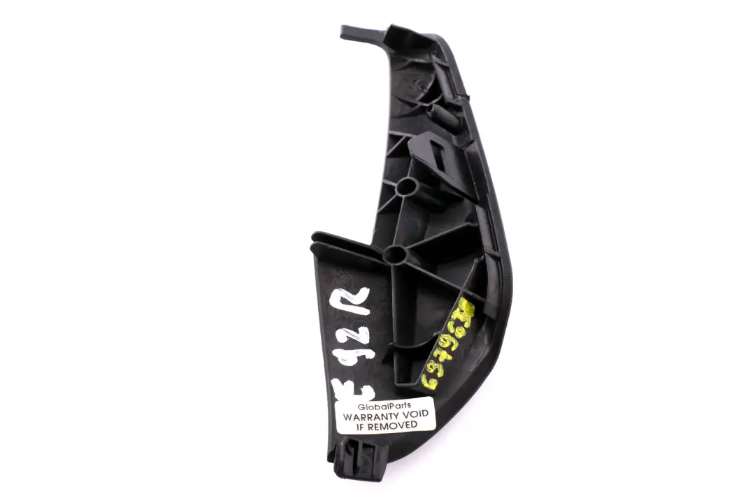 BMW 1 3 Reihe E81 E82 E92 LCI Blende Gurtendbeschlag rechts SCHWARZ - SKU 6979638 - Teilenummer 6979638