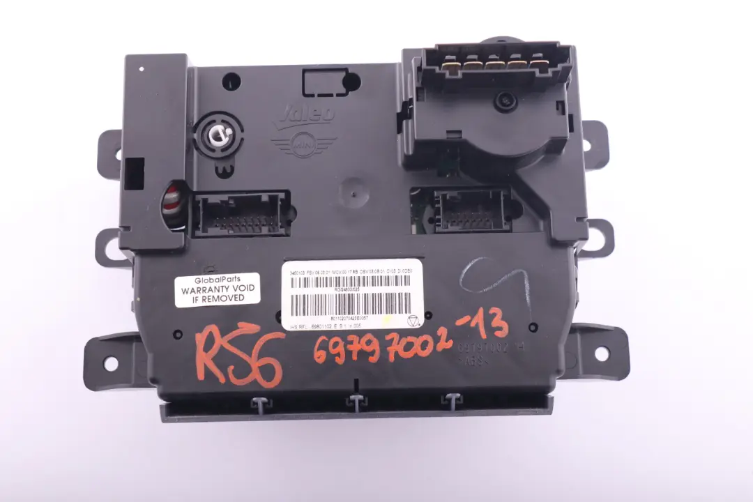 *BMW Mini Clubman R55 Cooper R56 Bedienteil Heizung 3454856 für mit Teilenummer 3452458 *BMW Mini Clubman R55 Cooper R56 Bedienteil Heizung 3454856 - SKU 69797002-13 - Teilenummer 3452458