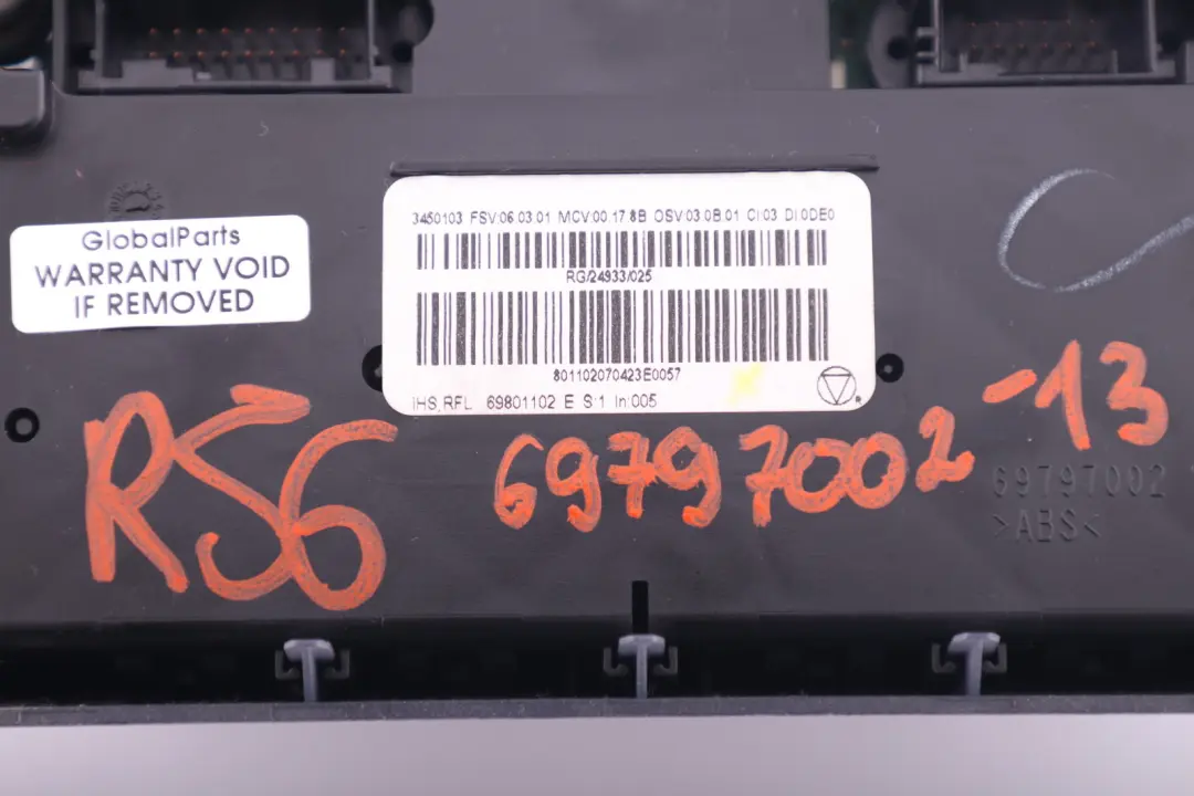 *BMW Mini Clubman R55 Cooper R56 Bedienteil Heizung 3454856 für mit Teilenummer 3452458 *BMW Mini Clubman R55 Cooper R56 Bedienteil Heizung 3454856 - SKU 69797002-13 - Teilenummer 3452458