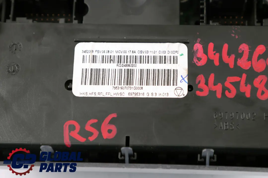 Mini R56 Panel Sterowania Klimatyzacji - SKU 69797002-15 - Numer Części 69797002