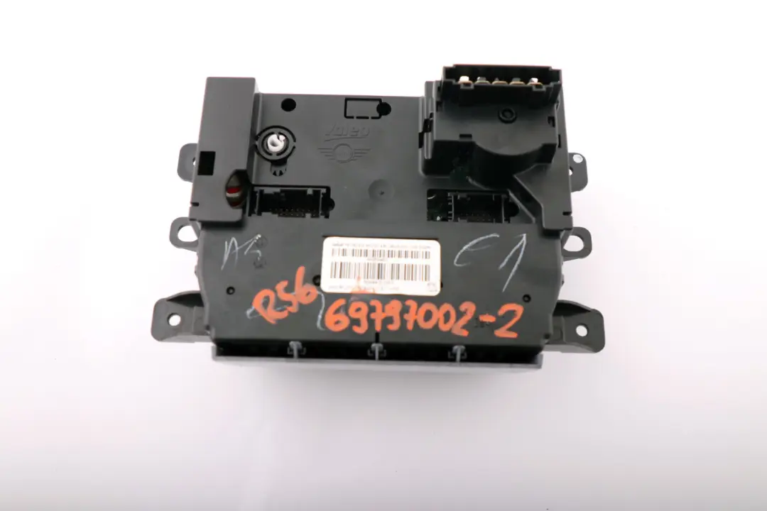 Acondicionado Calentador Control Interruptor para Mini Cooper One R56 con número de pieza 69797002 Mini Cooper One R56 Acondicionado Calentador Control Interruptor - SKU 69797002-2 - Número de pieza 69797002