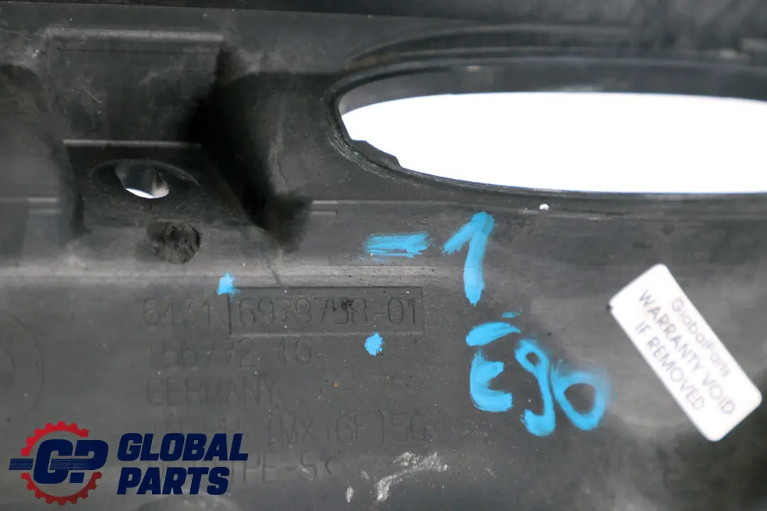 BMW 1 3 X1 Series E81 E84 E87 E90 E91 E92 E93 Heater Closing Panel - SKU 6979758-1 - Part number 6979758