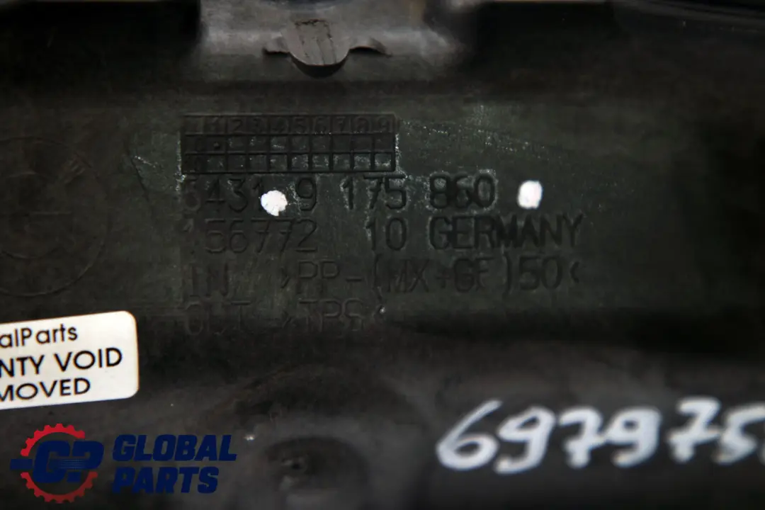 BMW X1 E81 E84 E87 E90 E91 E92 E93 Abschlusswand Heizung 9175860 - SKU 6979758 - Numero di parte 6979758