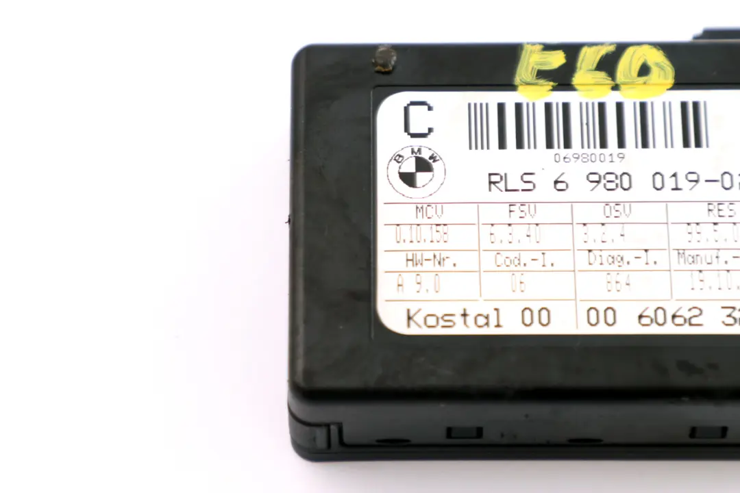 BMW E60 E61 E63 E64 E65 E66 E67 Sensor De lluvia y luz - SKU 6980019 - Número de pieza 6980019