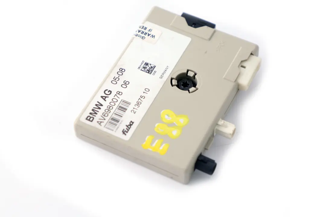 Antena Amplificador Antena Diversity Módulo AMP para BMW E88 con número de pieza 6980078 BMW E88 Antena Amplificador Antena Diversity Módulo AMP - SKU 6980078 - Número de pieza 6980078