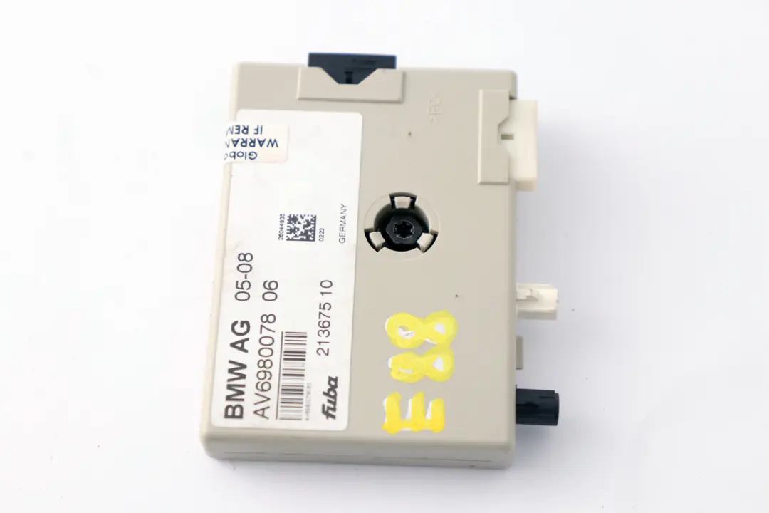 Antennen Verstärker Antennen Vielfalt Modul AMP für BMW E88 mit Teilenummer 6980078 BMW E88 Antennen Verstärker Antennen Vielfalt Modul AMP - SKU 6980078 - Teilenummer 6980078