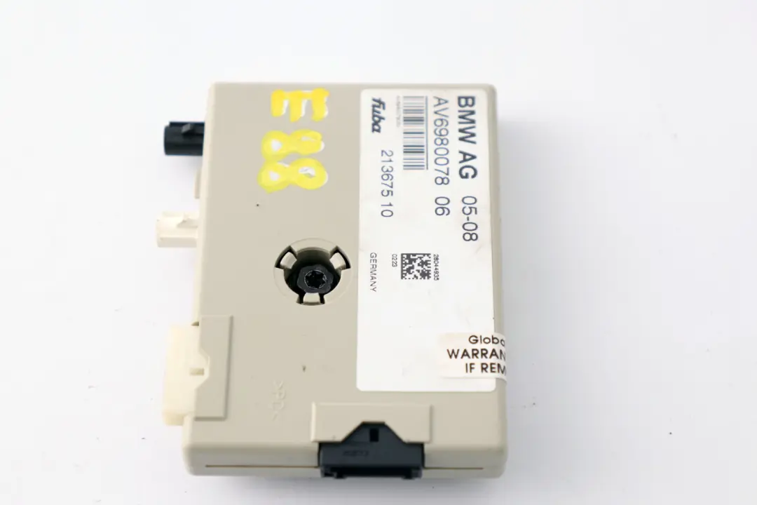 Antennen Verstärker Antennen Vielfalt Modul AMP für BMW E88 mit Teilenummer 6980078 BMW E88 Antennen Verstärker Antennen Vielfalt Modul AMP - SKU 6980078 - Teilenummer 6980078