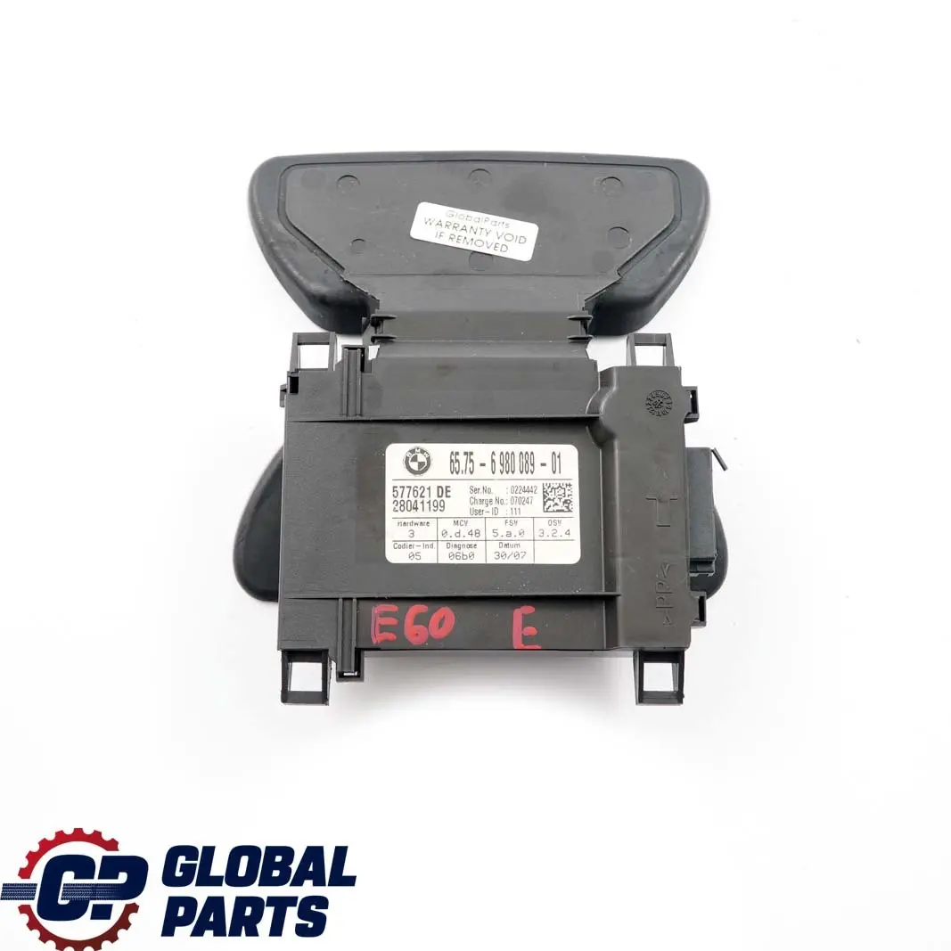 Ultraschall-Modul Sonic Modulo per BMW E60 E61 con numero di parte 6980089 BMW E60 E61 Ultraschall-Modul Sonic Modulo - SKU 6980089 - Numero di parte 6980089