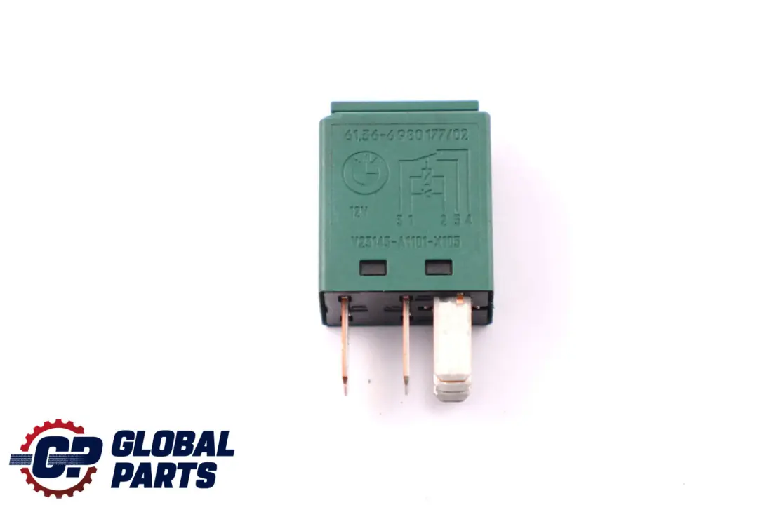 Relais Umschaltfunktion Grün für BMW X1 X3 X5 X6 Z4 Z8 mit Teilenummer 6980177 BMW X1 X3 X5 X6 Z4 Z8 Relais Umschaltfunktion Grün - SKU 6980177 - Teilenummer 6980177