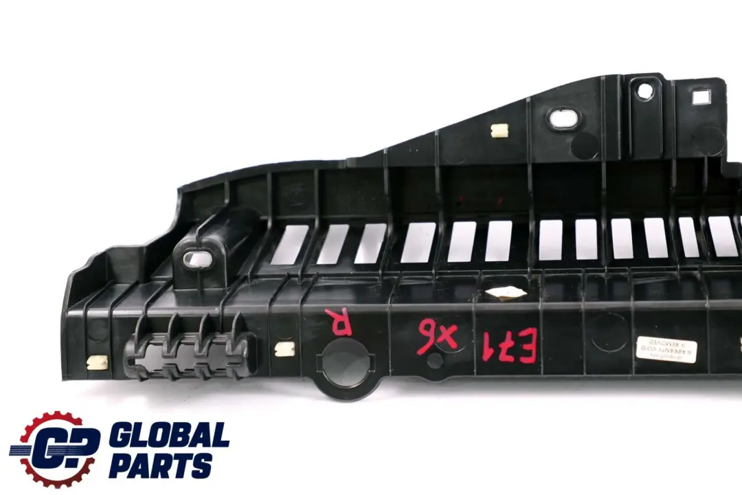 BMW X6 E71 Embellecedor Panel Barandilla Derecha Maletero Negro - SKU 6981052 - Número de pieza 6981052