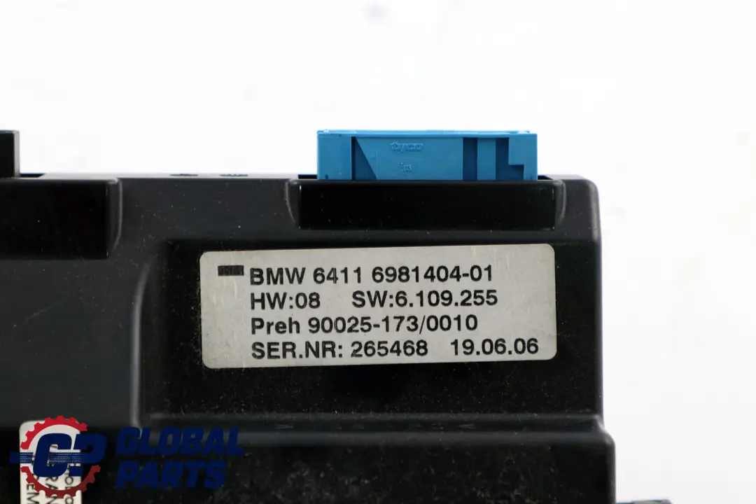 BMW E65 E66 Interruttore pannello controllo automatico dell'aria condizionata - SKU 6981404 - Numero di parte 6981404