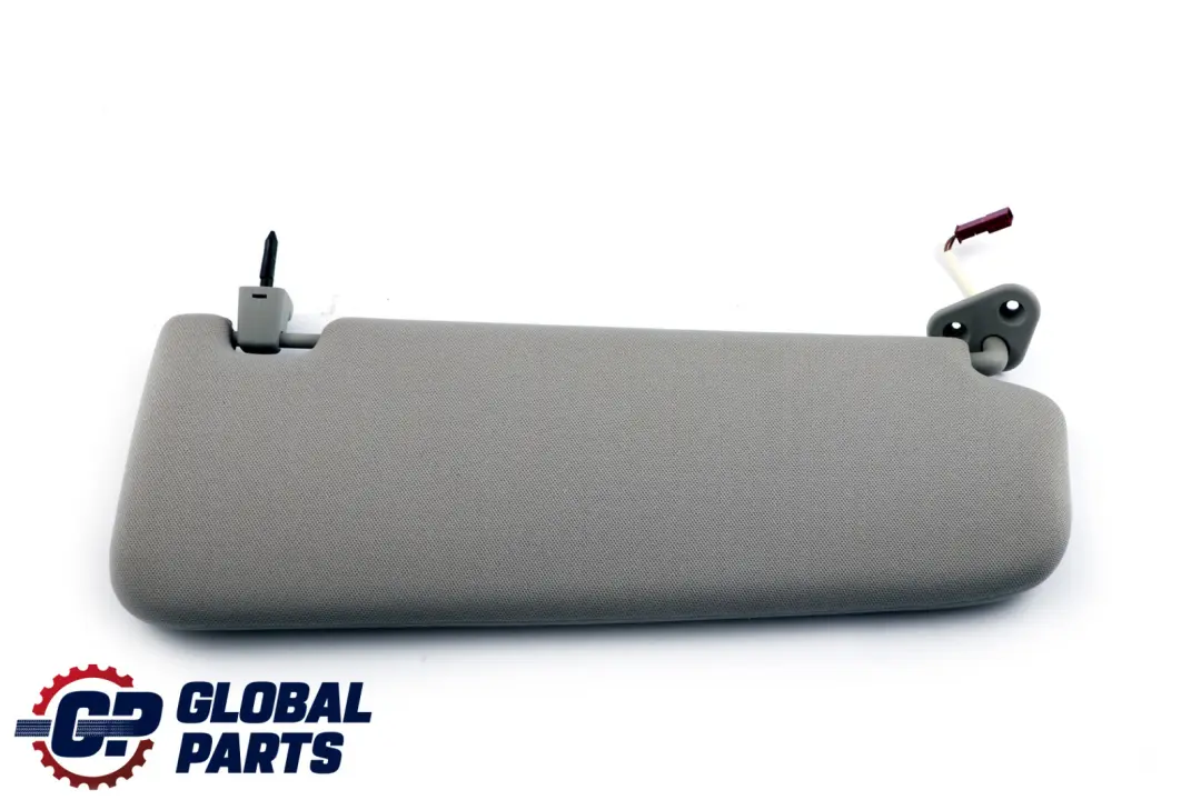  Sun Visor BMW E90 E91 Left N/S Fabric Illuminated Mirror Grey - SKU 6981649 - Part number 6981649