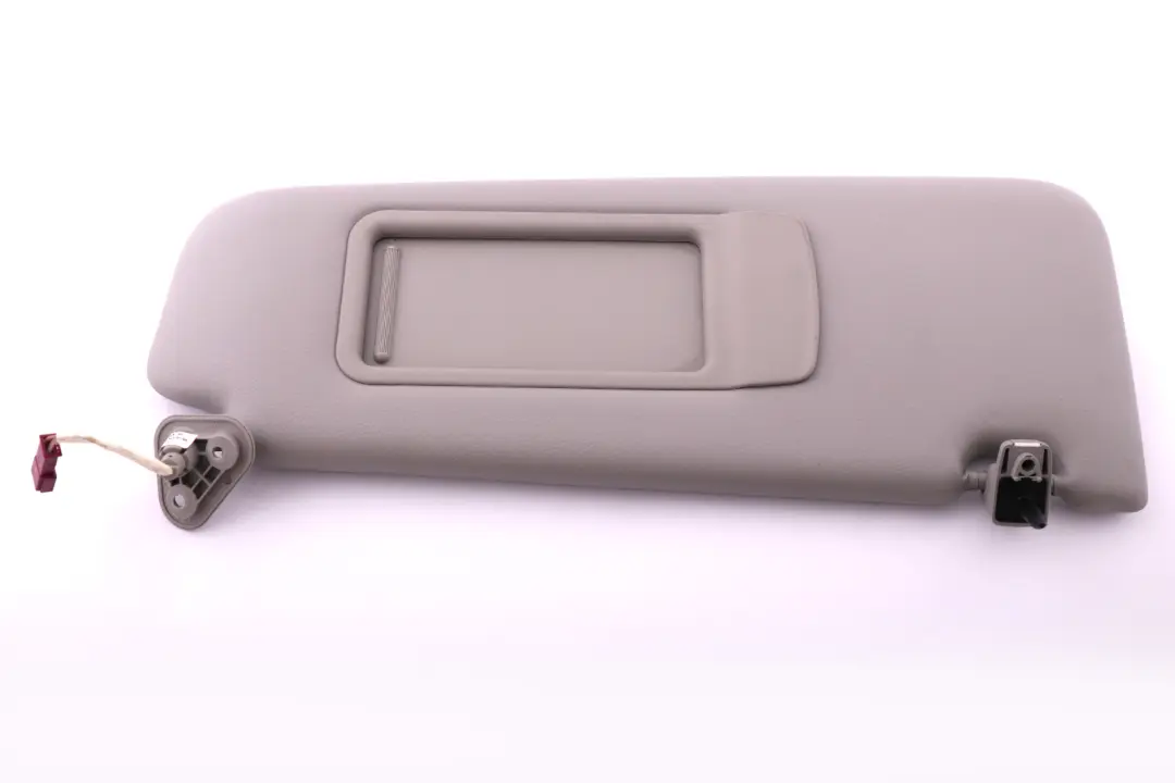 BMW E90 E91 Right O/S Sun Visor Mirror Grey - SKU 6981650-1 - Part number 6981650