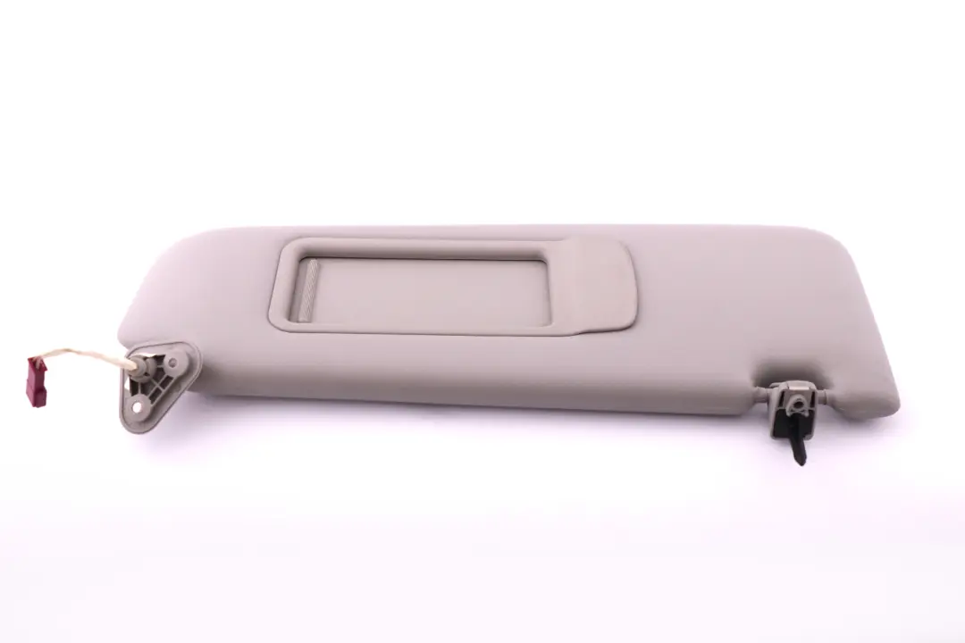 BMW 3 er E90 E91 Sonnenblende mit Spiegel Rechts GRAU Grey - SKU 6981650-1 - Teilenummer 6981650