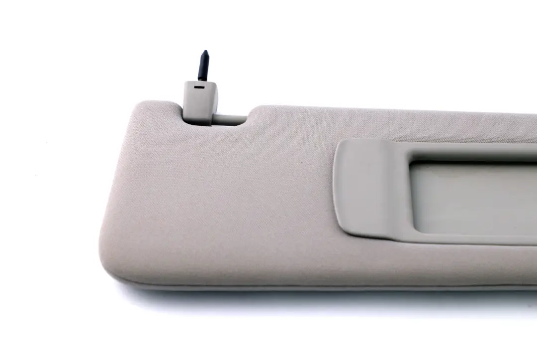 BMW 3 Series E90 E91 Right O/S Cloth Fabric Illuminated Sun Visor Mirror Grey - SKU 6981650-2 - Part number 6981650