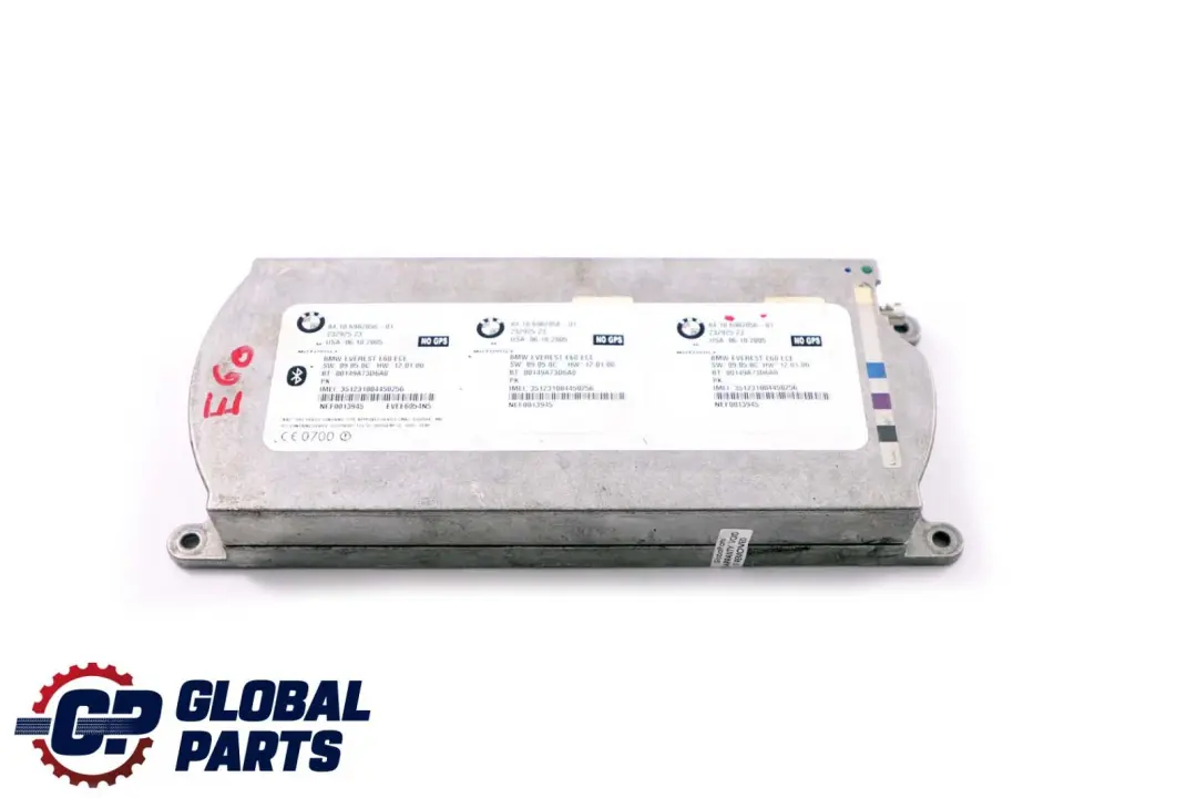 Telematik Bluetooth Steuergerät Modul für BMW E60 E87 E90 mit Teilenummer 6982056 BMW E60 E87 E90 Telematik Bluetooth Steuergerät Modul - SKU 6982056 - Teilenummer 6982056