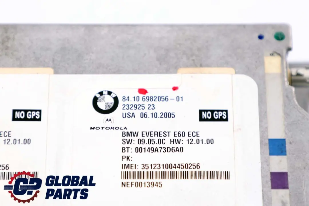 Telematik Bluetooth Steuergerät Modul für BMW E60 E87 E90 mit Teilenummer 6982056 BMW E60 E87 E90 Telematik Bluetooth Steuergerät Modul - SKU 6982056 - Teilenummer 6982056