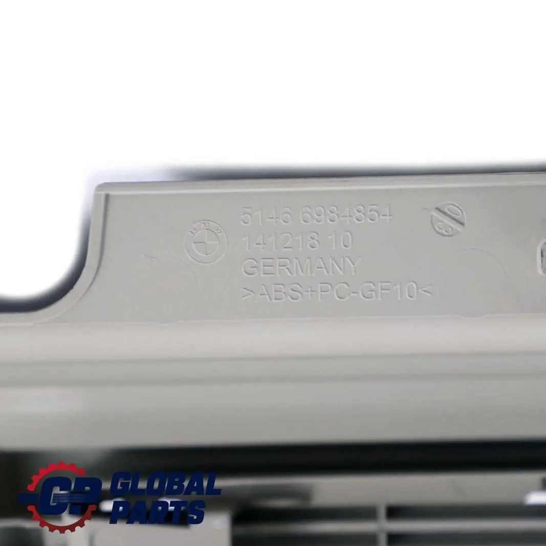 BMW E93 Convertible Rear Headrest Roll Bar Cover Panel Bracket Trim - SKU 6982057 - Part number 6984854