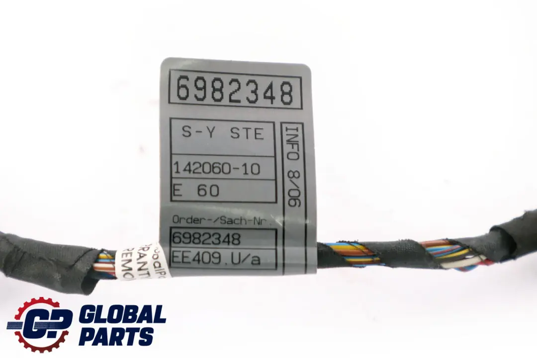 Wiązka Drzwi Lewa Lewy Przód do BMW E60 E61 o numerze 6982348 BMW E60 E61 Wiązka Drzwi Lewa Lewy Przód - SKU 6982348 - Numer Części 6982348