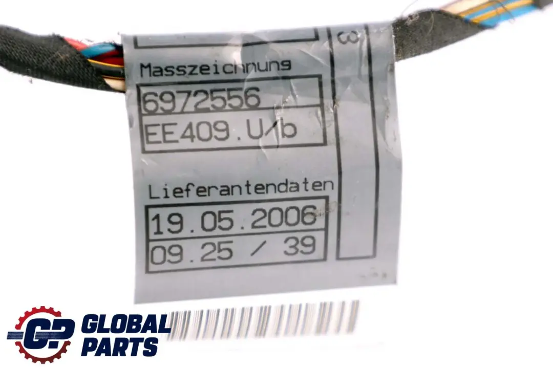 BMW 5 er E60 E61 Vorne Kabelsatz Beifahrerseite Hauptkabelbaum - SKU 6982356 - Teilenummer 6972577