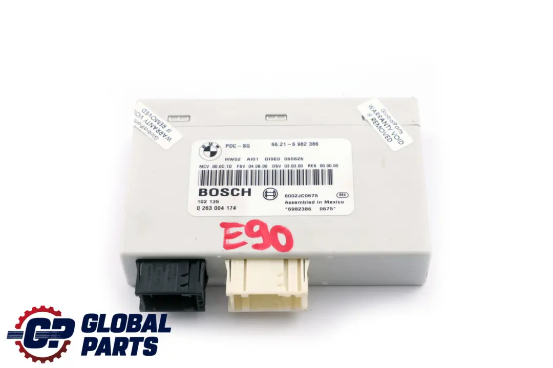 PDC Centralina dei Sensori di Parcheggio per BMW E81 E84 E87 E90 E91 con numero di parte 6982386 BMW E81 E84 E87 E90 E91 PDC Centralina dei Sensori di Parcheggio - SKU 6982386 - Numero di parte 6982386